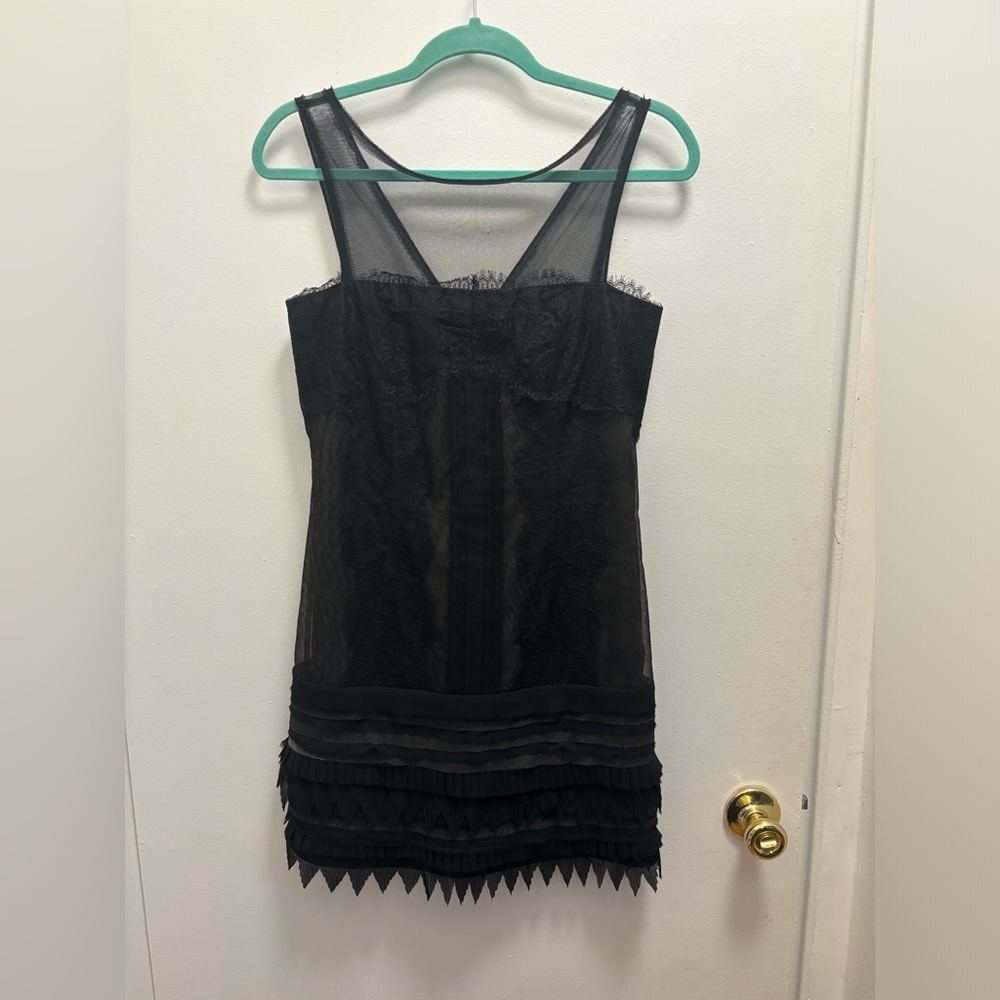 Black mini dress